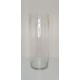 Vaso de Vidro Tubo Incolor M Vaso de Vidro Tubo Incolor M